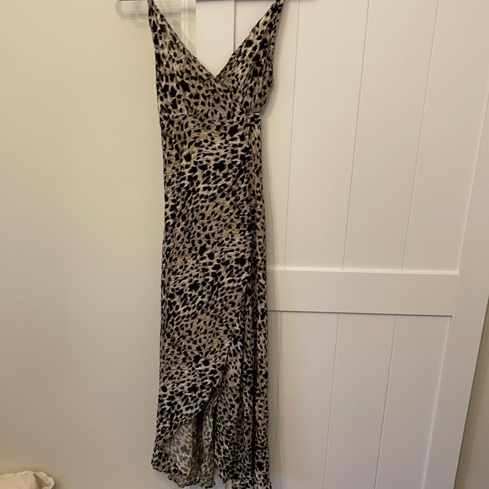 Auguste wrap maxi dress